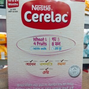 Nestle Cerelac Wheat & 4 Fruits with Milk (10-24 Months) - ৩৫০ গ্রাম