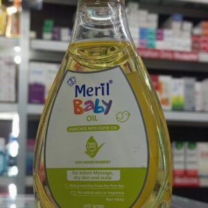 Meril Baby Oil (Enriched with Olive Oil, 100 ml)