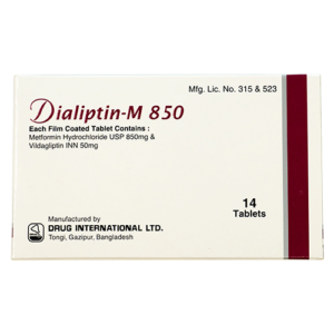 Dialiptin-M 850mg Tablet