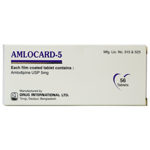 Amlocard 5mg Tablet