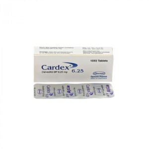 Cardex 6.25mg tab