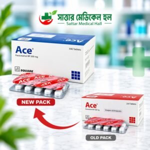 Ace 500 mg 10 Tablets (1 Strip)