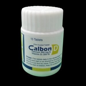 Calbon D 15 Tablet (500mg+200IU)
