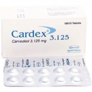 Cardex 3.125mg tab