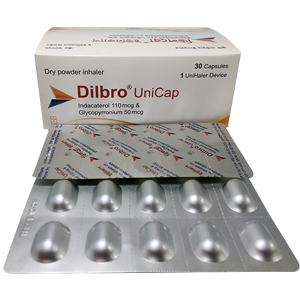 Dilbro unicap 50mcg+110mcg 10 Capsules (1 Strip)