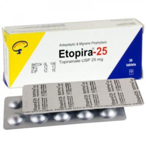 Etopira 25mg 10 Tablets (1 Strip)
