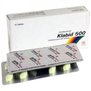 Klabid 500mg 7 Tablets (1 Strip)