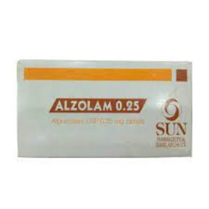 Alzolam 0.25mg Tablet