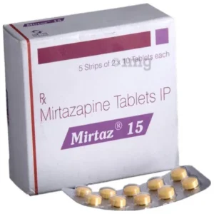 Mirtaz 15mg Tablet